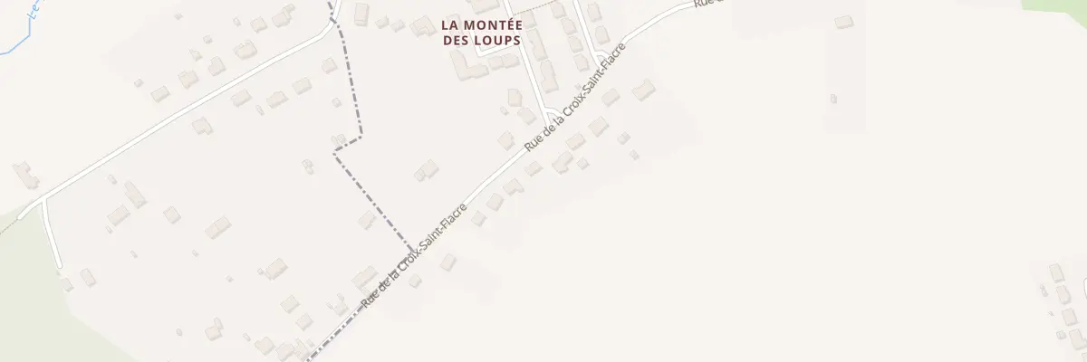 Plan du 29 Rue de la Croix St Fiacre à Charmeil