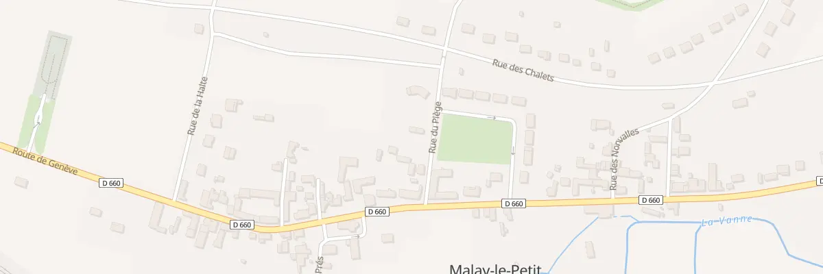 Plan du 5B Rue du Piège à Malay-le-Petit