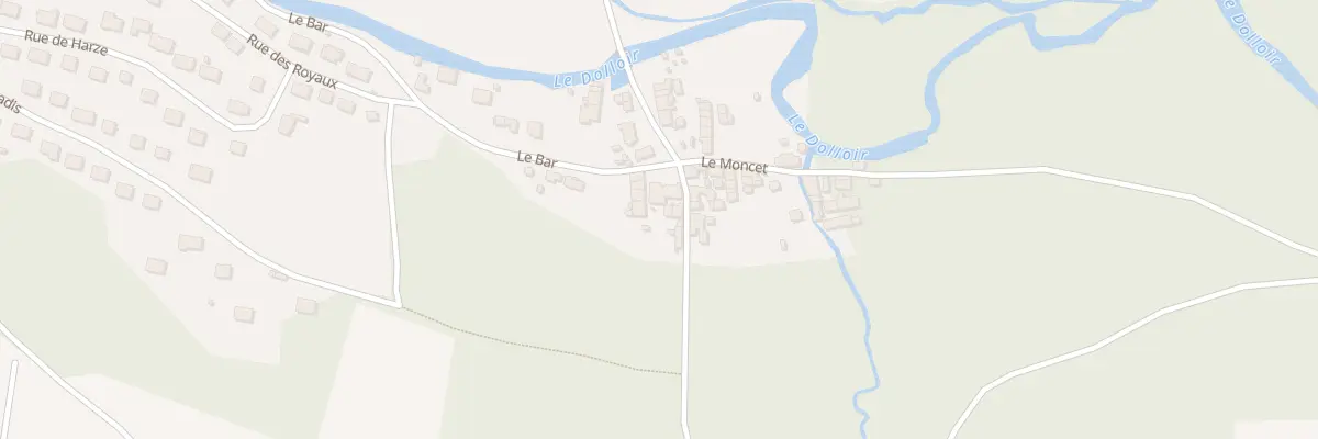 Plan du 23 Le Moncet à Chézy-sur-Marne