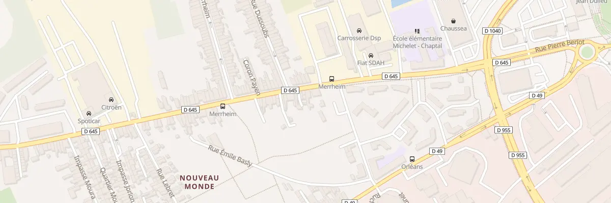 Plan du 16B Rue Pierre Bériot à Denain