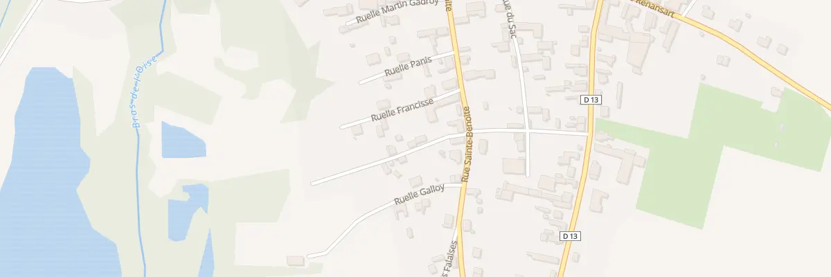 Plan du 2 Rle du Saule Adam à Brissy-Hamégicourt