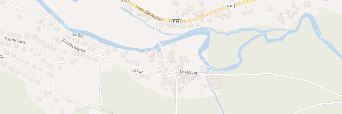 Plan du 3 Le Moncet à Chézy-sur-Marne