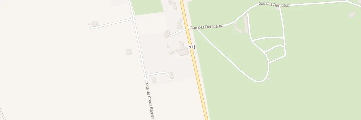 Plan du 425 Rte Nationale 7 à Saint-Loup