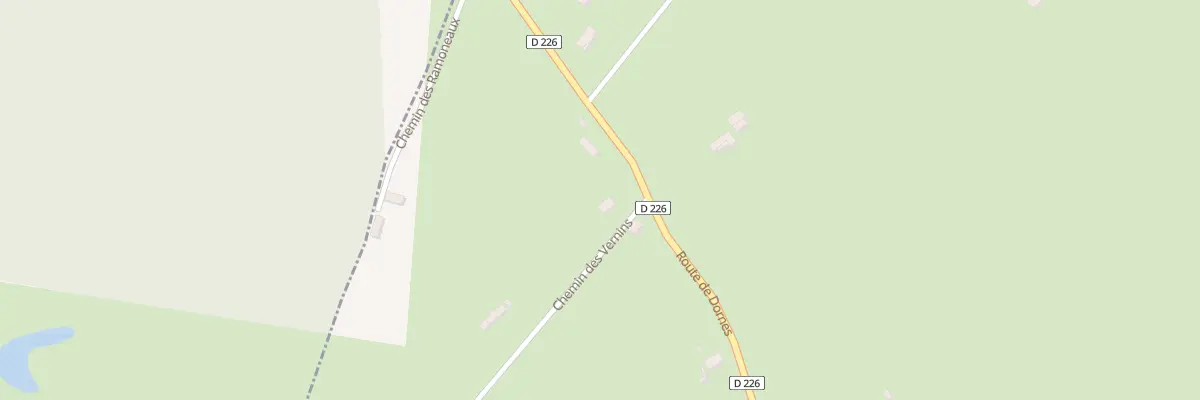 Plan du 2 Che des Vernins à Saint-Ennemond
