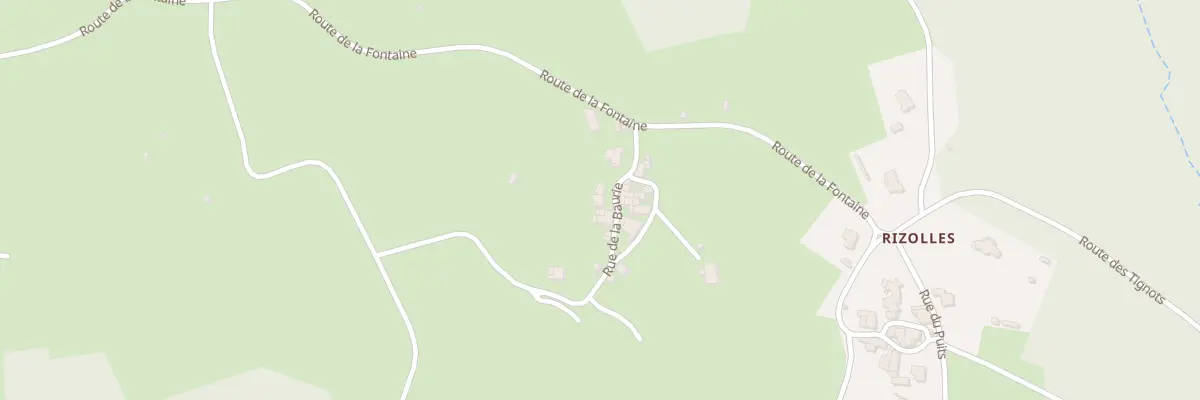 Plan du 6 Rue de la Baurie à Auzon