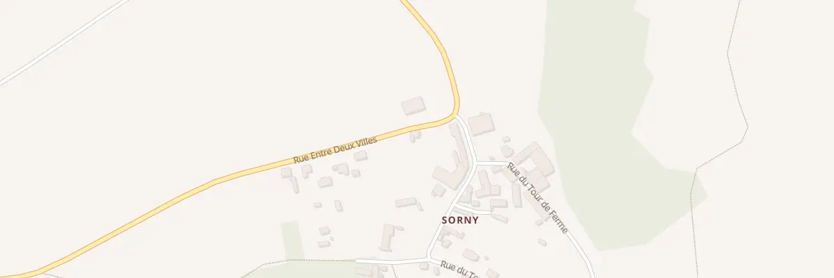 Plan du 86 Rue Entre Deux Villes à Terny-Sorny