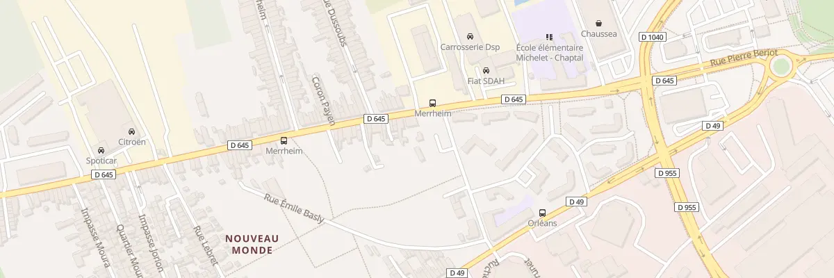 Plan du 12 Rue Pierre Bériot à Denain