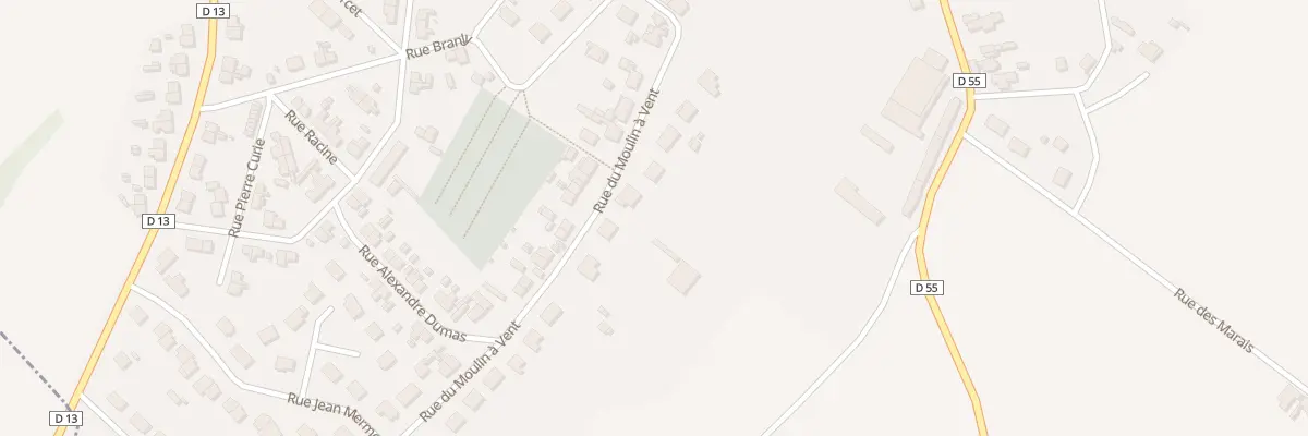 Plan du 15 Rue du Moulin à Vent à Charmes