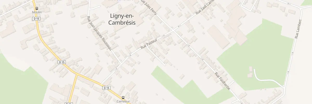 Plan du 7 Rue Alfred Gérard à Ligny-en-Cambrésis