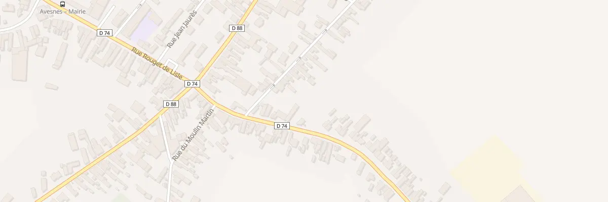 Plan du 2 Rue de la Nation à Avesnes-le-Sec