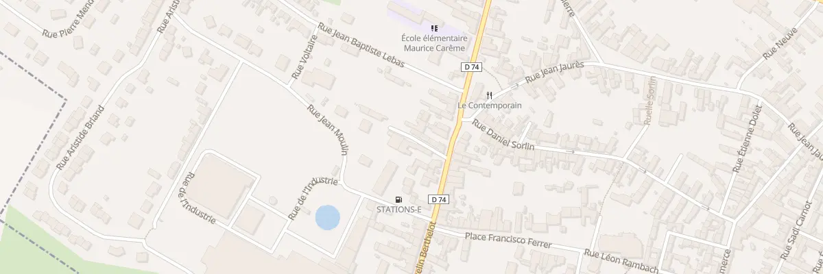 Plan du 65 Rue Marcelin Berthelot à Beauvois-en-Cambrésis