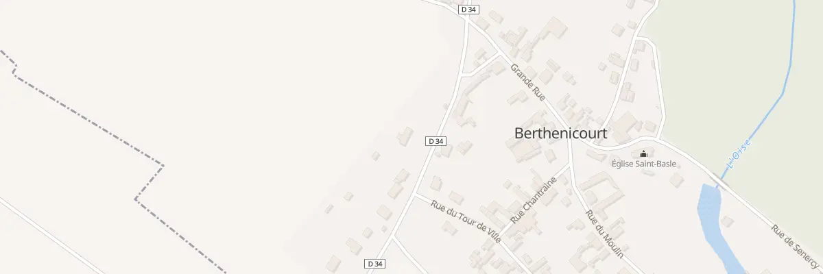 Plan du 17 Rue d’Alaincourt à Berthenicourt
