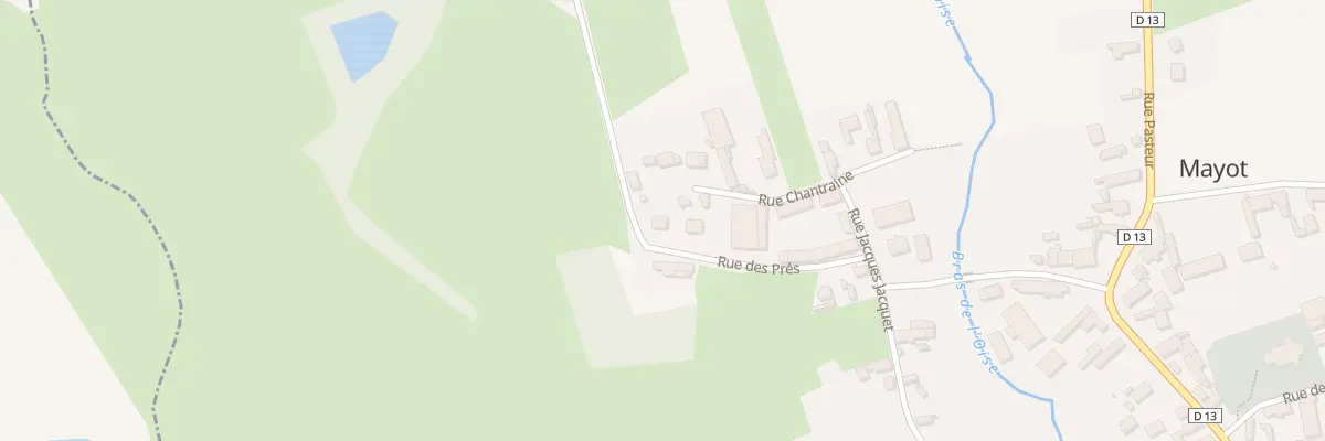 Plan du 4 Rue des Prés à Mayot