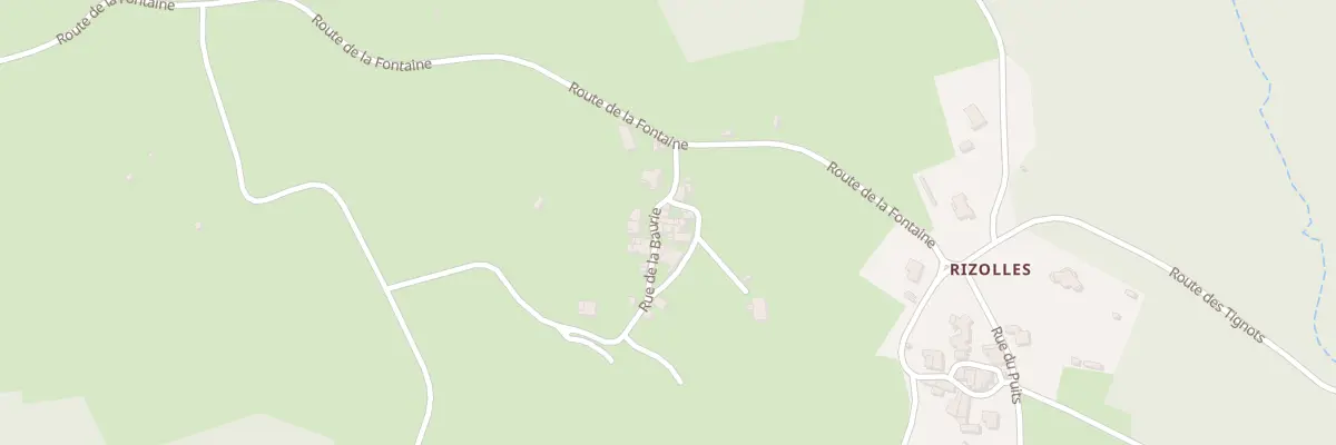 Plan du 3 Rue de la Baurie à Auzon