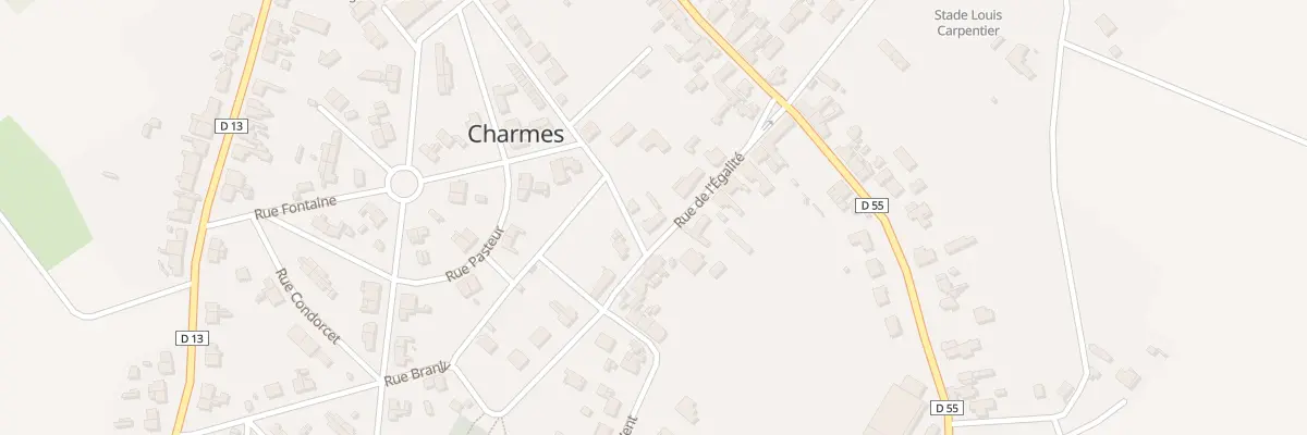 Plan du 8 Rue de l’Egalité à Charmes