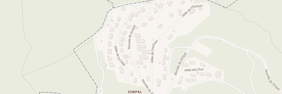 Plan du 26 Mte de Simpal à Vieille-Brioude