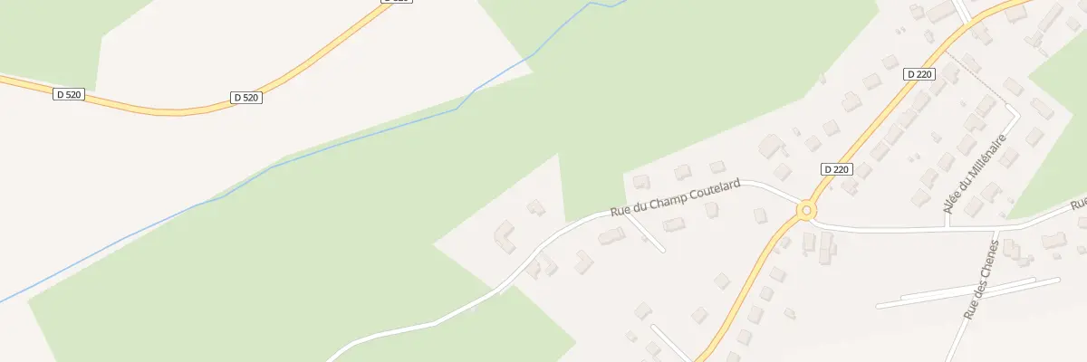 Plan du 13 Rue du Champ Coutelard à Saint-Rémy-en-Rollat