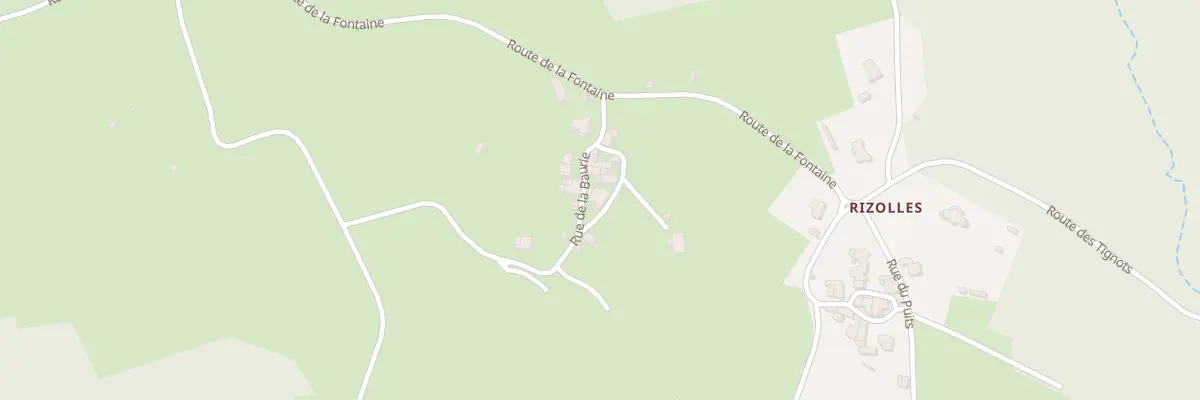 Plan du 7 Rue de la Baurie à Auzon