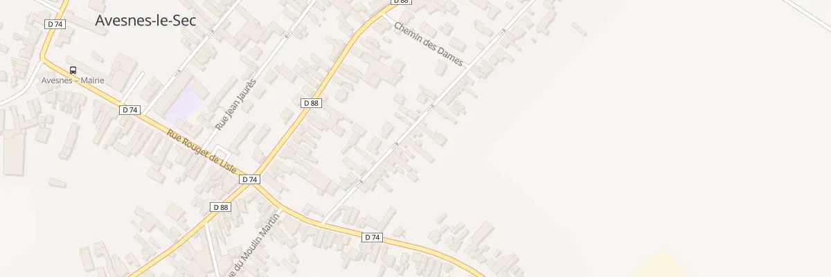 Plan du 14 Rue de la Nation à Avesnes-le-Sec