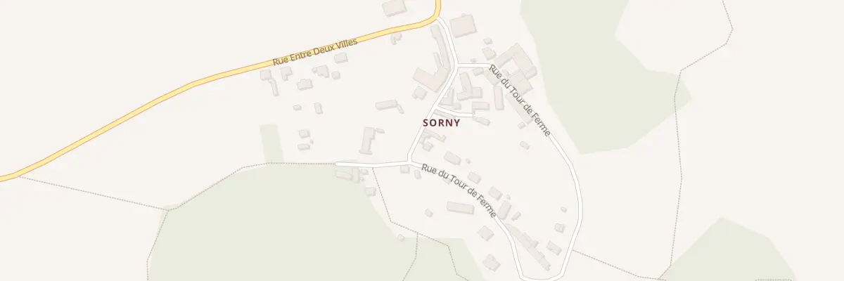 Plan du 96 Rue de Sorny à Terny-Sorny
