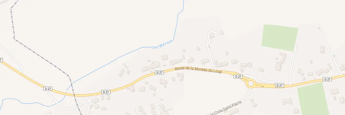 Plan du 79 Rte de la Montée du Loup à Charmeil