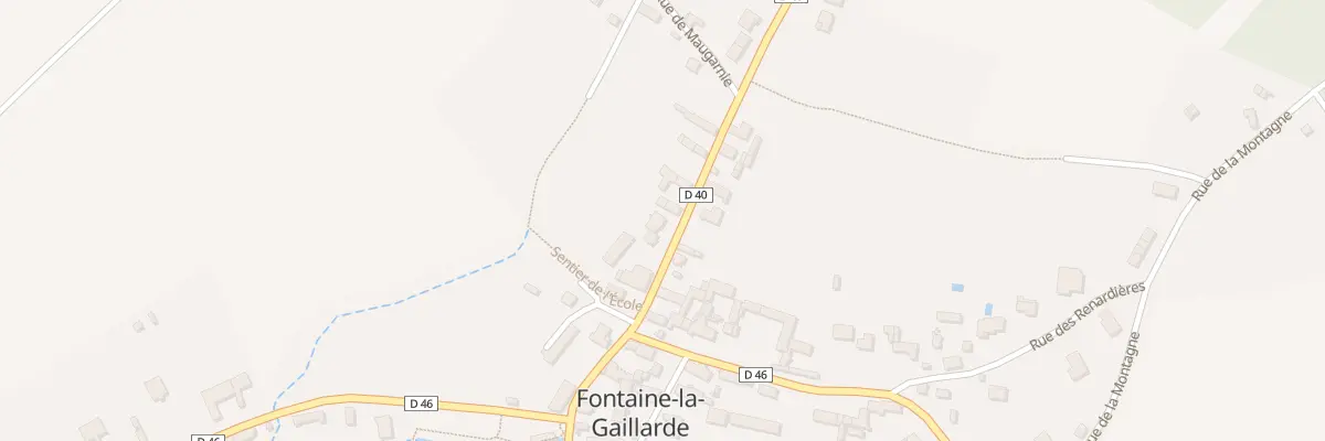 Plan du 9 Rue Gaston Corgibet à Fontaine-la-Gaillarde