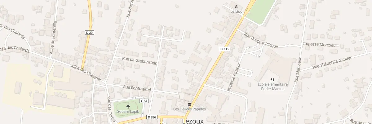 Plan du 29 Rue Saint-Taurin à Lezoux