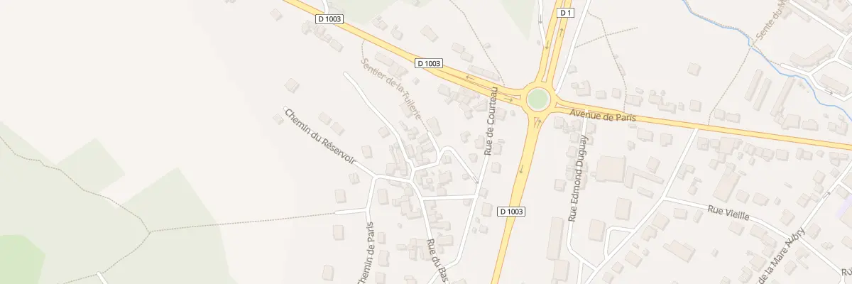 Plan du 38 Rue de Courteau à Château-Thierry