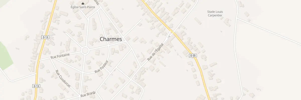 Plan du 6 Rue de l’Egalité à Charmes