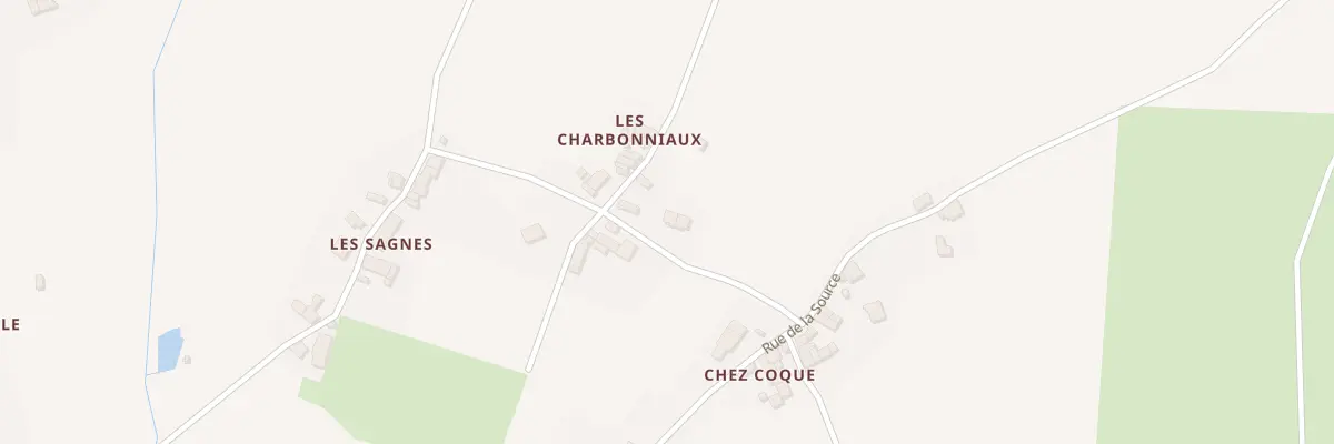 Plan du 5296 Les Charboniaux à Glaine-Montaigut