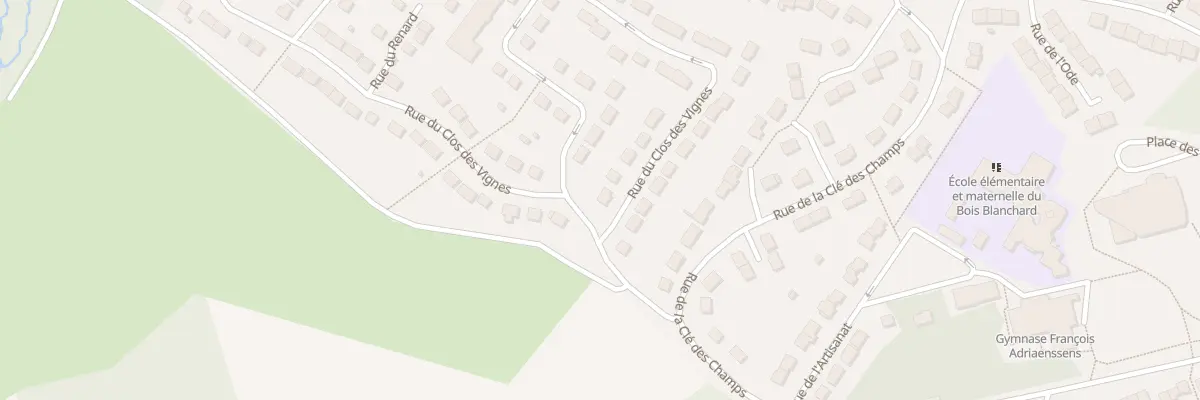 Plan du 1 Rue du Clos des Vignes à Château-Thierry
