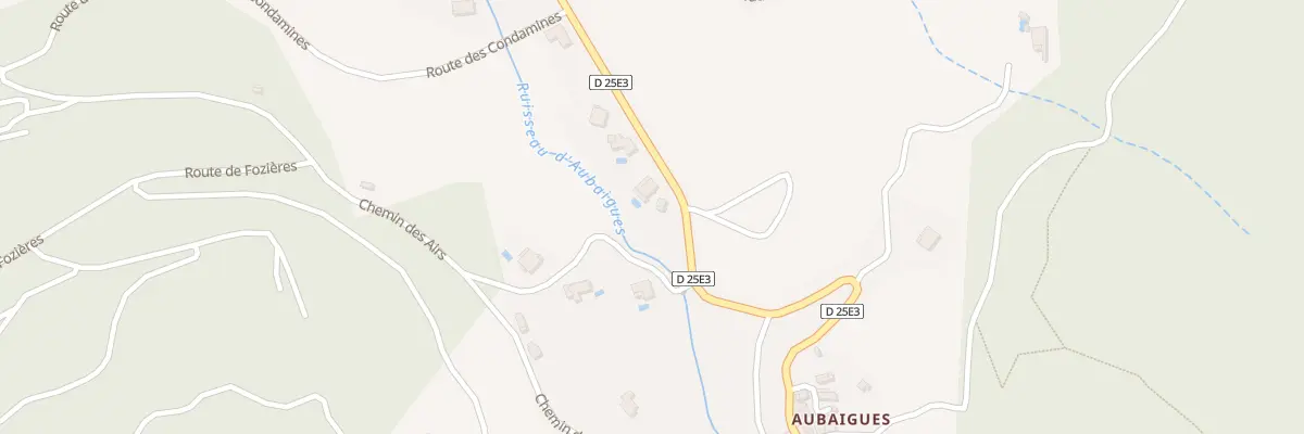 Plan du 390 Rte d’Aubaigues à Saint-Étienne-de-Gourgas