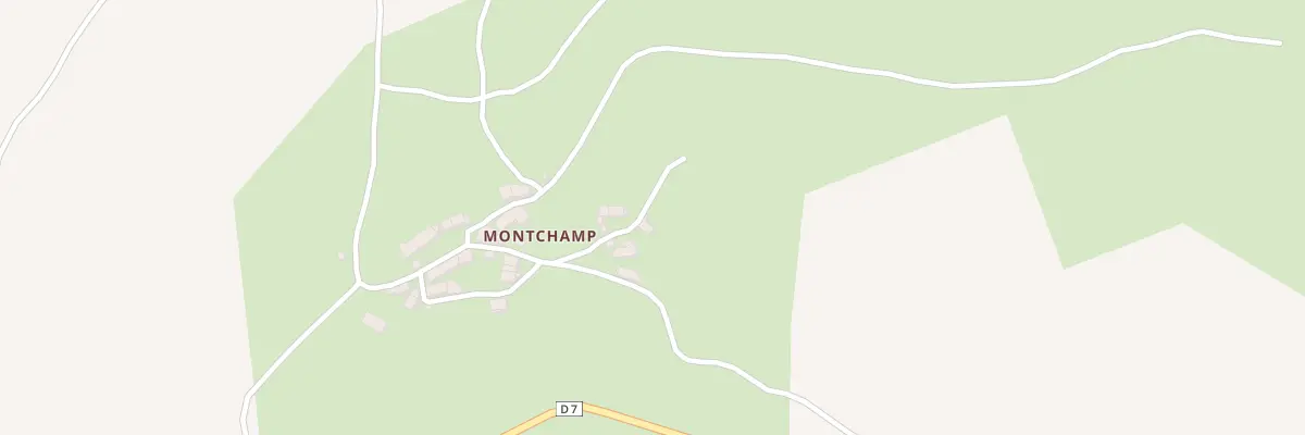 Plan du 5042 Montchamp à Fontans