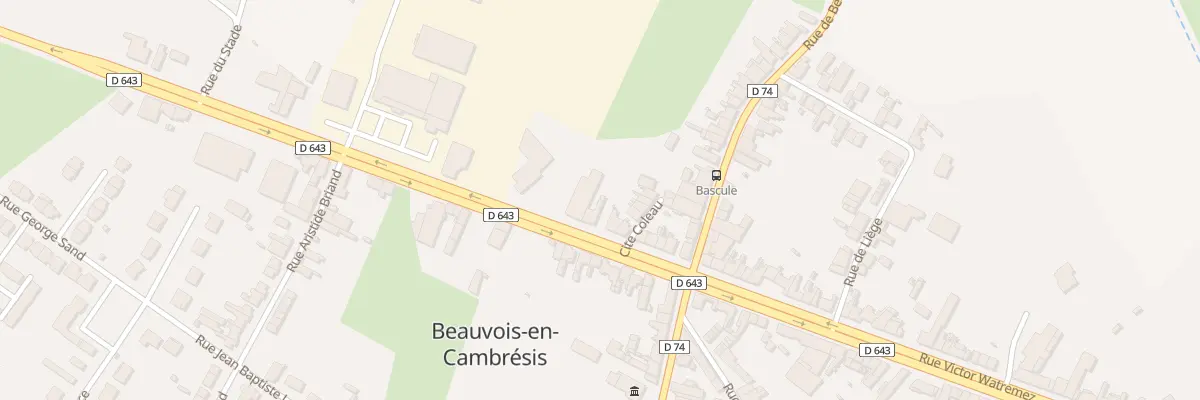 Plan du 89 Rue Victor Watremez à Beauvois-en-Cambrésis