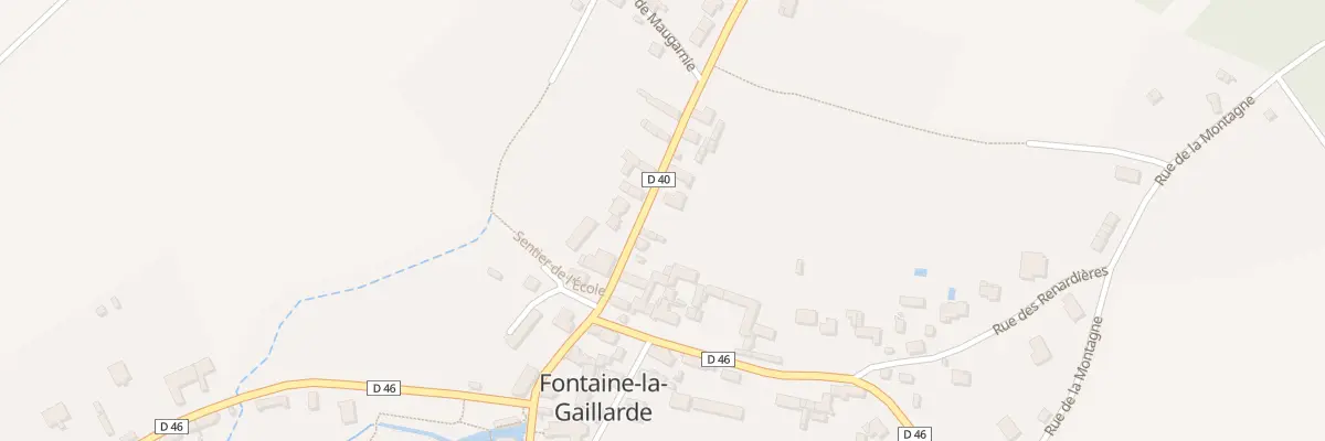 Plan du 8B Rue Gaston Corgibet à Fontaine-la-Gaillarde