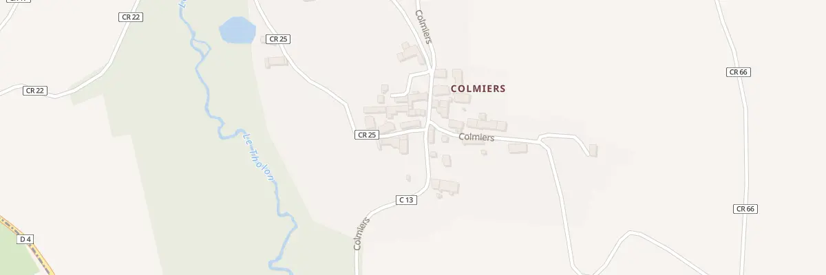 Plan du 5003 Colmiers à Égleny