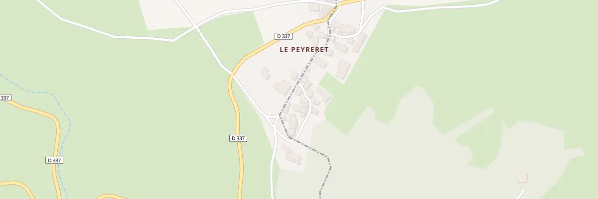 Plan du 6104 Le Pereyret à Fayet-le-Château