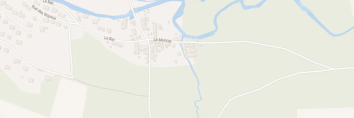Plan du 14 Le Moncet à Chézy-sur-Marne