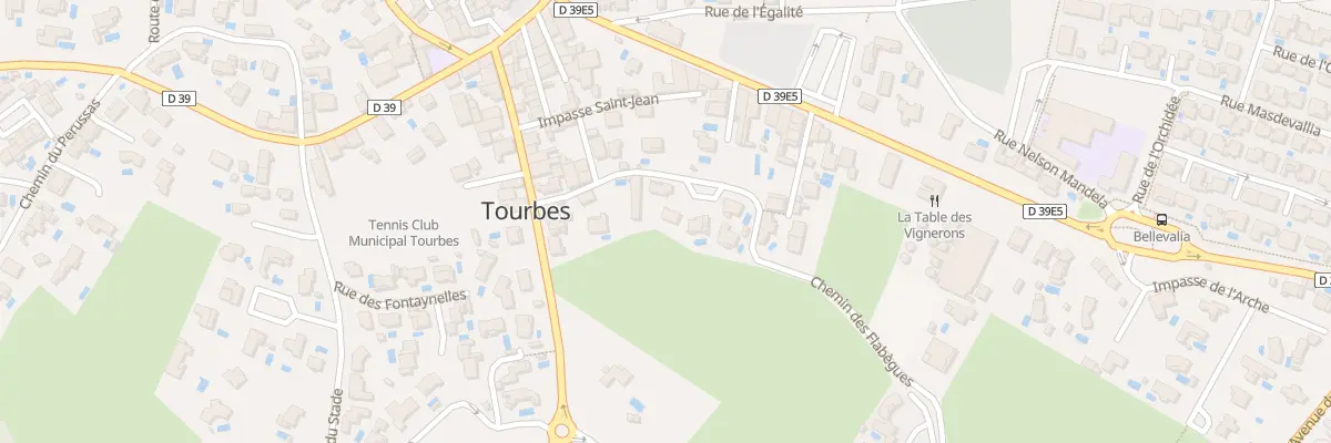 Plan du 7 Rue des Flabègues à Tourbes