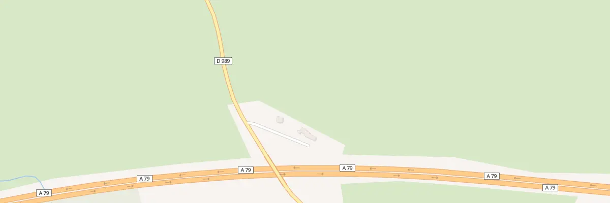 Plan du 5087 La Montée Merlin à Toulon-sur-Allier