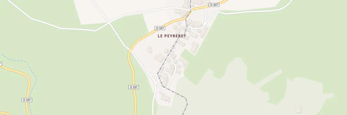 Plan du 13 Rue du Sancy à Fayet-le-Château