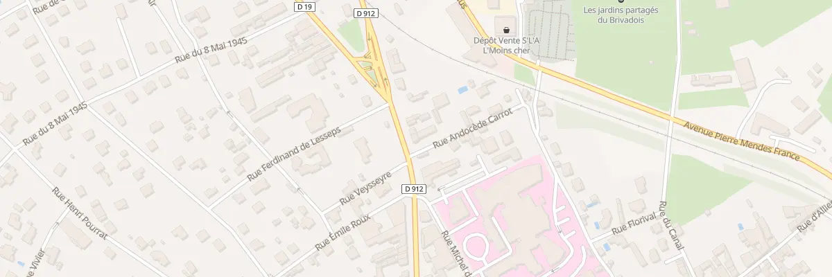 Plan du 48 Av Victor Hugo à Brioude