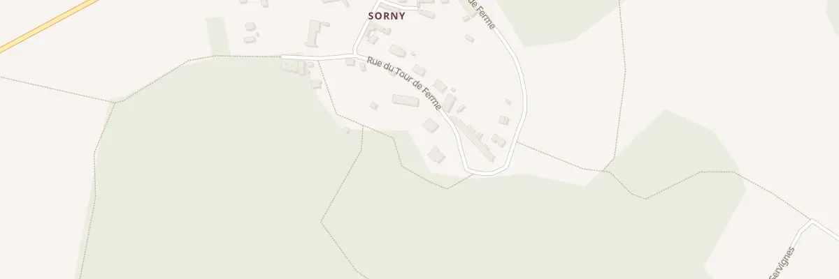 Plan du 105 Rue du Tour de Ferme à Terny-Sorny