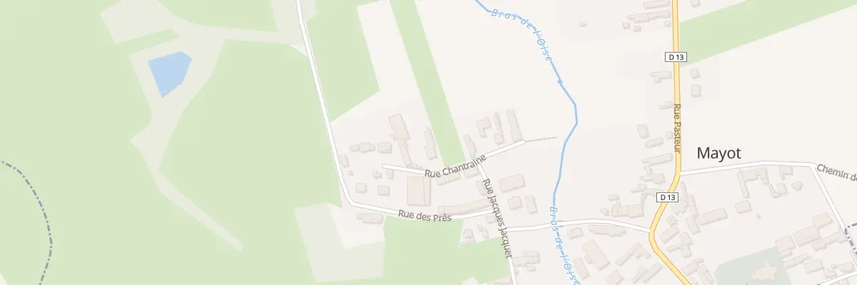 Plan du 8 Rue Chantraine à Mayot