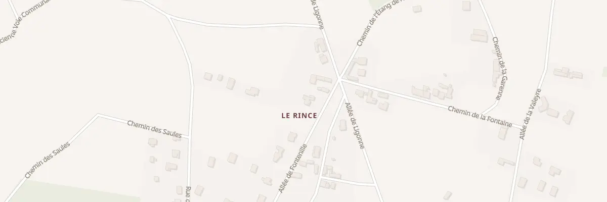 Plan du 5023 All de Fontenille à Lezoux
