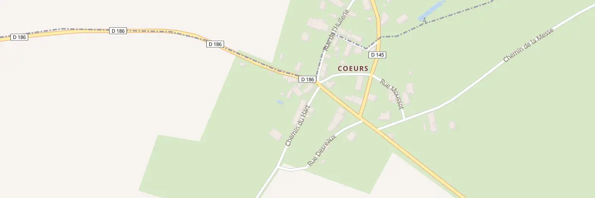 Plan du 136 Coeurs à Marcy