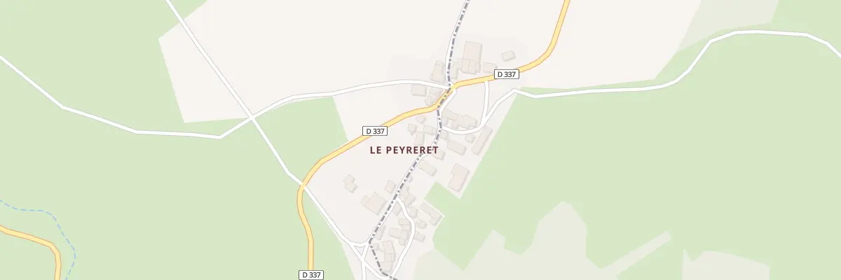 Plan du 5156 Le Pereyret à Montmorin