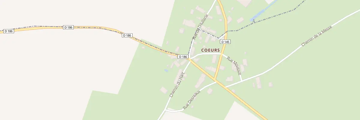 Plan du 76 Coeurs à Varzy
