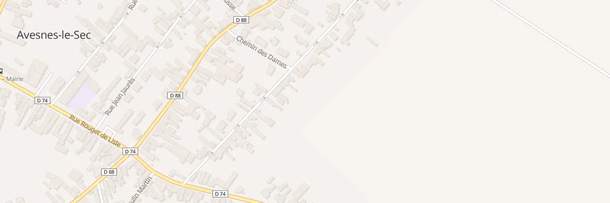 Plan du 24 Rue de la Nation à Avesnes-le-Sec