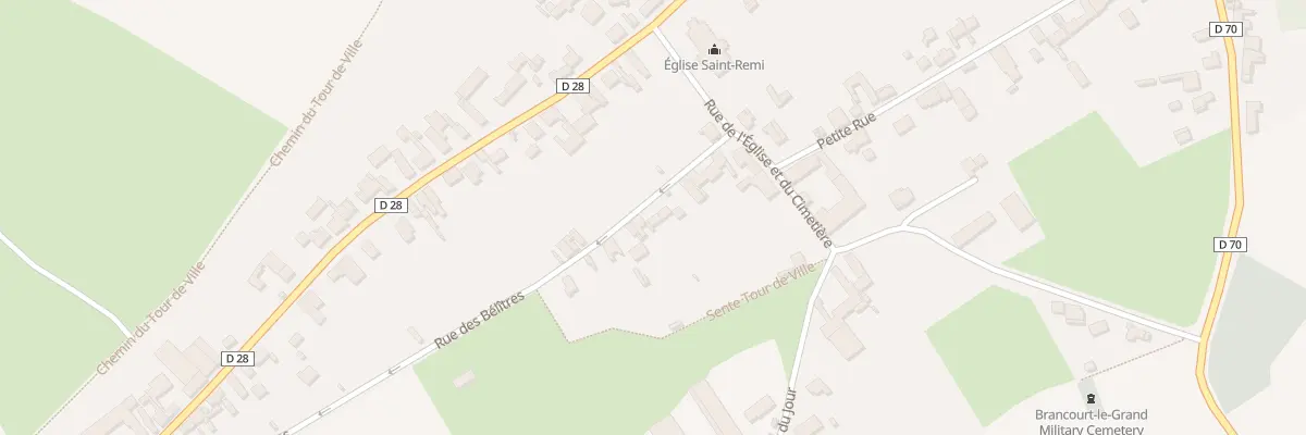 Plan du 5 Rue des Belîtres à Brancourt-le-Grand